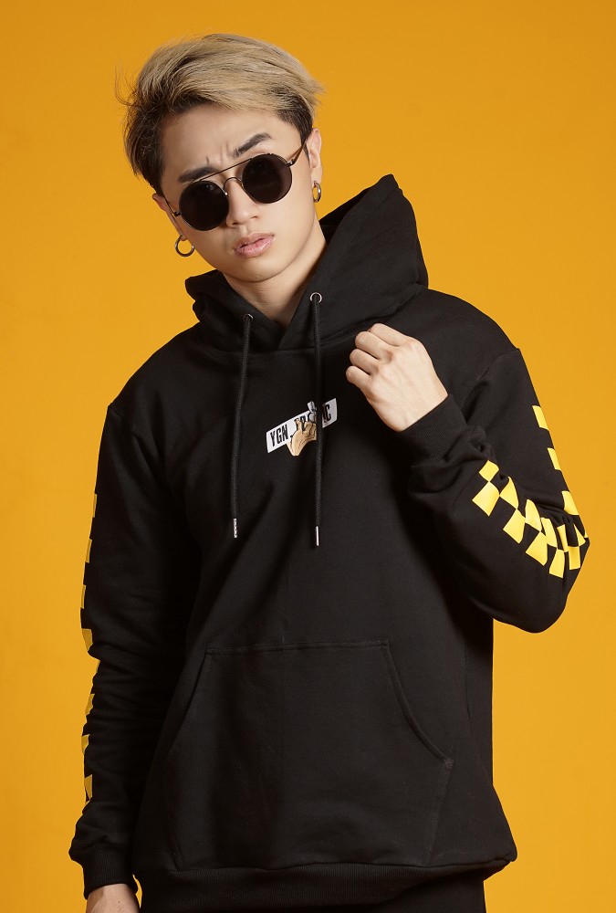 YGN TRAFFIC  POLICE HOODIE BOY (Black)